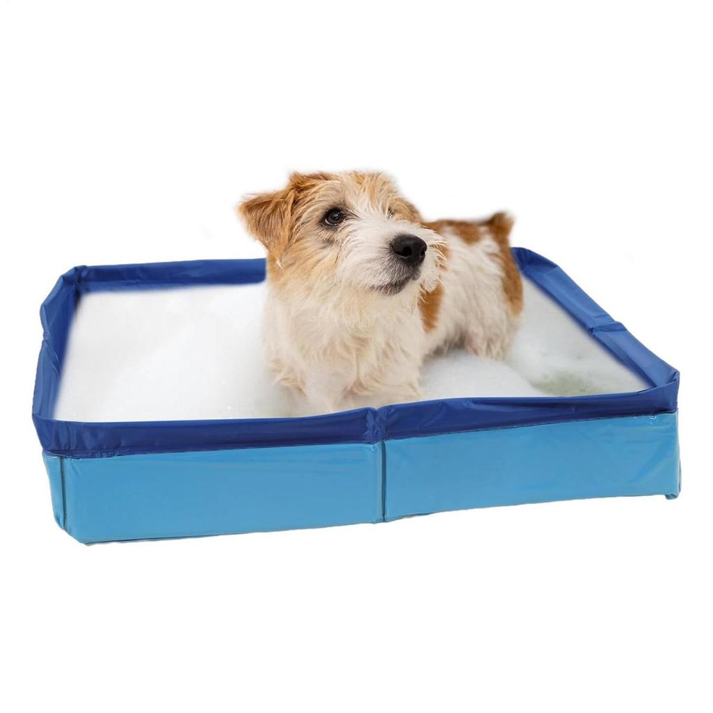 Pet Pool Portable Swimming Tub Foldable Dog Bath PVC Pet Bathing Tub Dog Bathtub Outdoor Indoor Bathing Pool