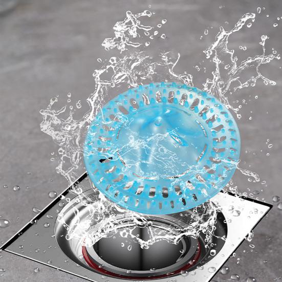 20 Stück Bodenablaufabdeckung Berg Design Einfache Installation Haarstopper Badezimmer Küchenspülen Bodenablauf Lösung