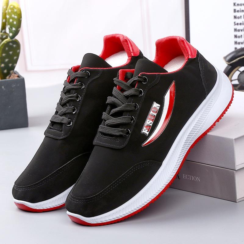 Men New Trendy Mesh Sneakers, Breathable Lightweight Soft Sole Versatile Casual Running Shoes, Foreign Trade Wholesale