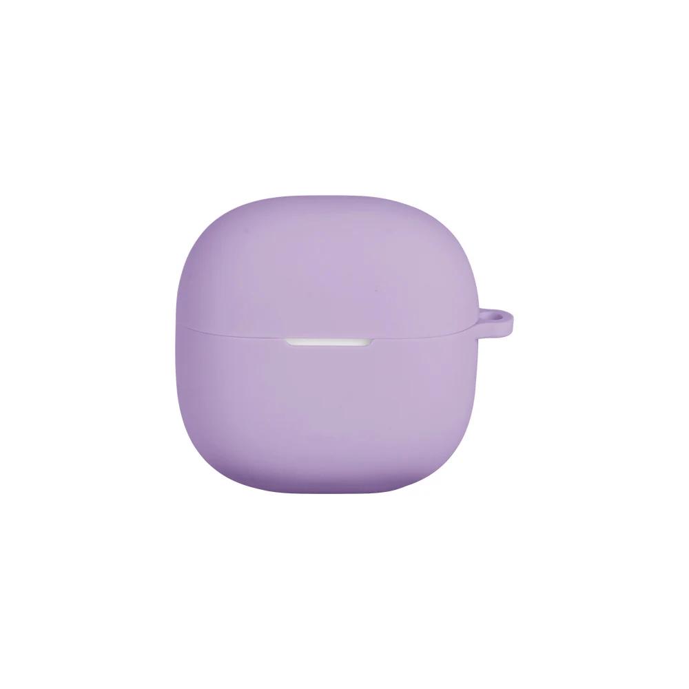 Wireless Headphone Cover For Redmi buds 6 Lite Case With Hook Silicone Soft Plain For Xiaomi Redmi buds 6lite Shell