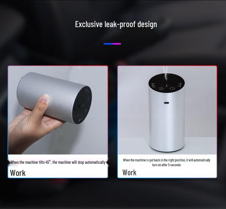 Cross-Border Car & Bedroom Aroma Diffuser - Automatic Spray Air Freshener.