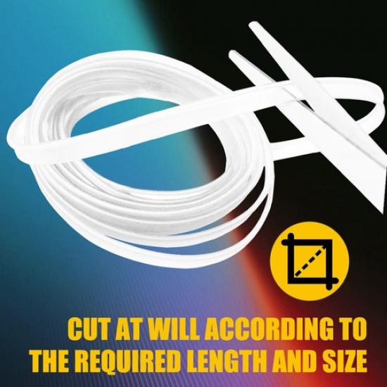 LED Neon Light Trim Glow Optic Fiber Strip Car Interior Ambient Lighting-APP B