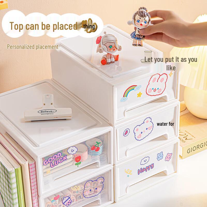 Changbaosen Small Desktop Drawer Organizer