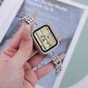 Diamond Strap Suitable for Apple Watch 40/44/38/45/41/49/42mm Metal Bracelet iWatch Series Se 7 6 3 5 Ultra 2 8 9