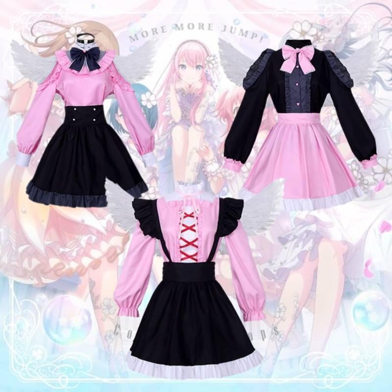 More More Jump Hatsune Miku Wing Cosplay Stage Clothing Perform Suit Fans Anime