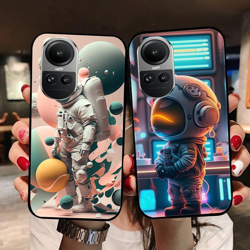 For OPPO Reno 10 5G Case CPH2531 Fashion Soft Silicone Back Cases for OPPO Reno10 Pro Plus CPH2521 Phone Cover etui Fundas Cute