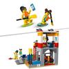 LEGO® 60328 City Le Poste De Secours sur La Plage, Jouet de Construction, Quad et Plaque Route, Cadeau pour Enfants +5 Ans