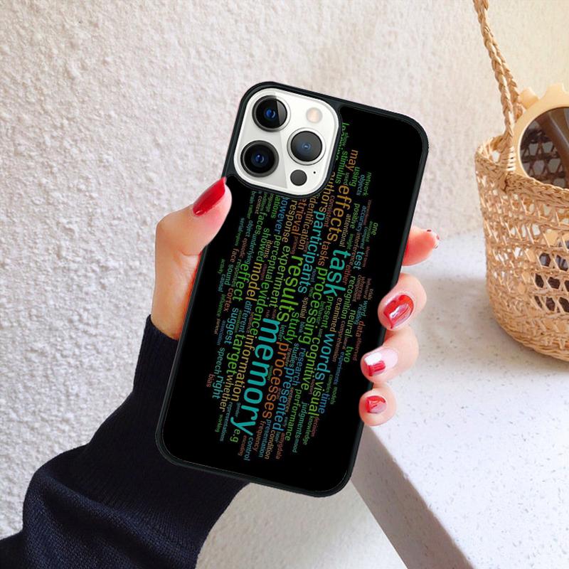 Psychologist Psychology Phone Case for iPhone 17 Air 16 PRO MAX 15 14 PLUS 12 11 13 Back Cover Fundas Shell coque