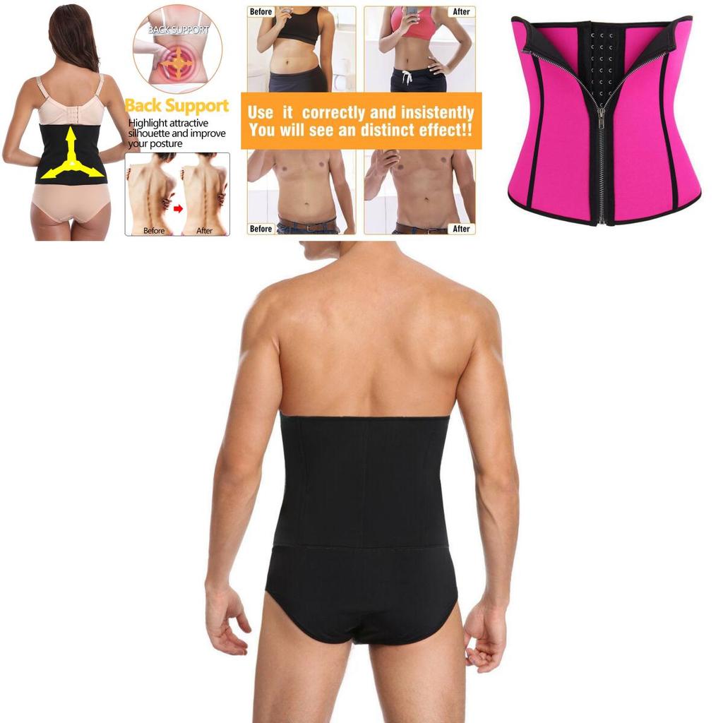 Premium Herren Damen Taillentrainer Gürtel für ultimative Bauchkontrolle und Rückenstütze