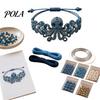 Personalisierte Schmuckzubehörteile DIY Armband-Herstellungsset, Set mit bunten Perlen und Tier-Anhängern, Handgemachtes Bastelset für Erwachsene