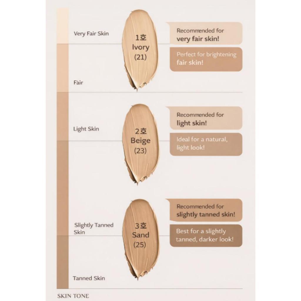 [OBgE] Perfect Homme Cushion 15g 3colors