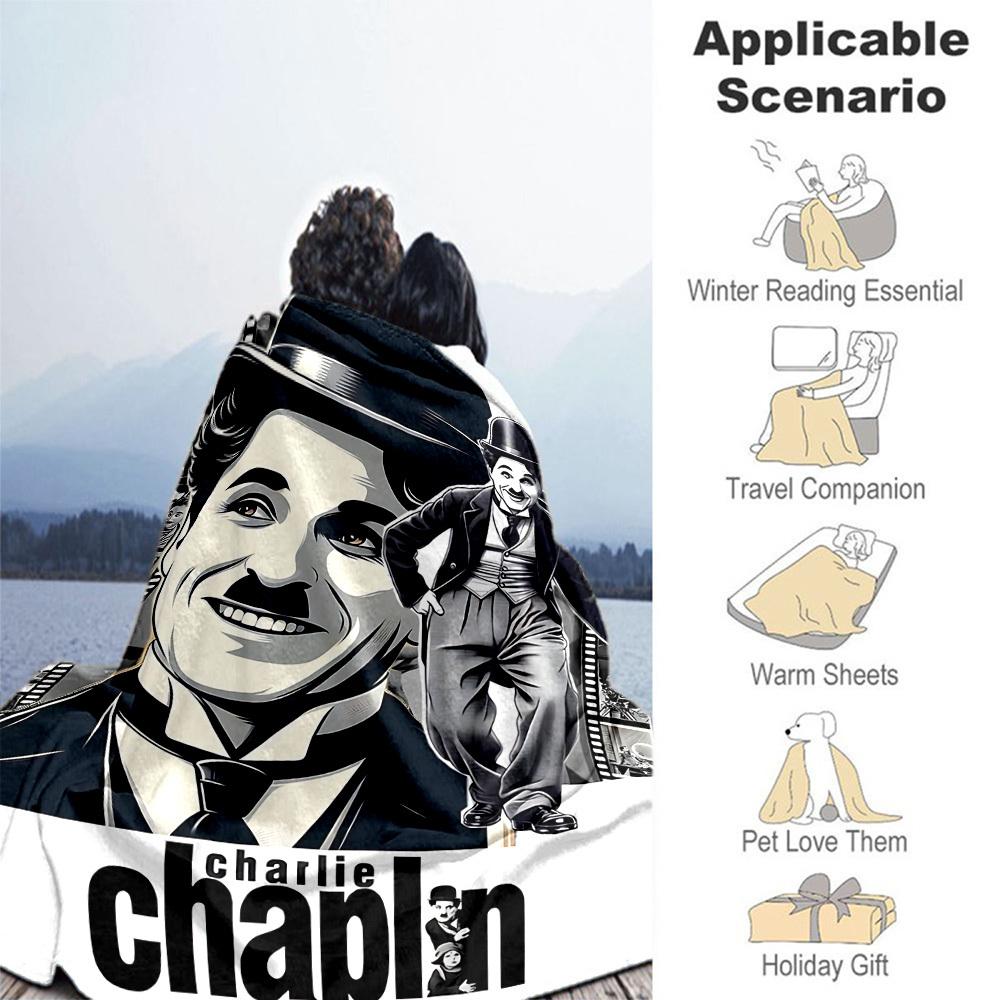 1pc Michael Jackson Outdoor Blanket Lightweight Flannel, Soft & Warm, All-Season Use for Sofa, Outdoor, Camping, Living Room024