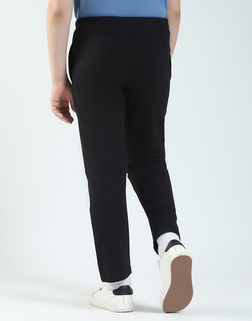 MONTE CARLO Boy's Regular Fit Solid Track Pants