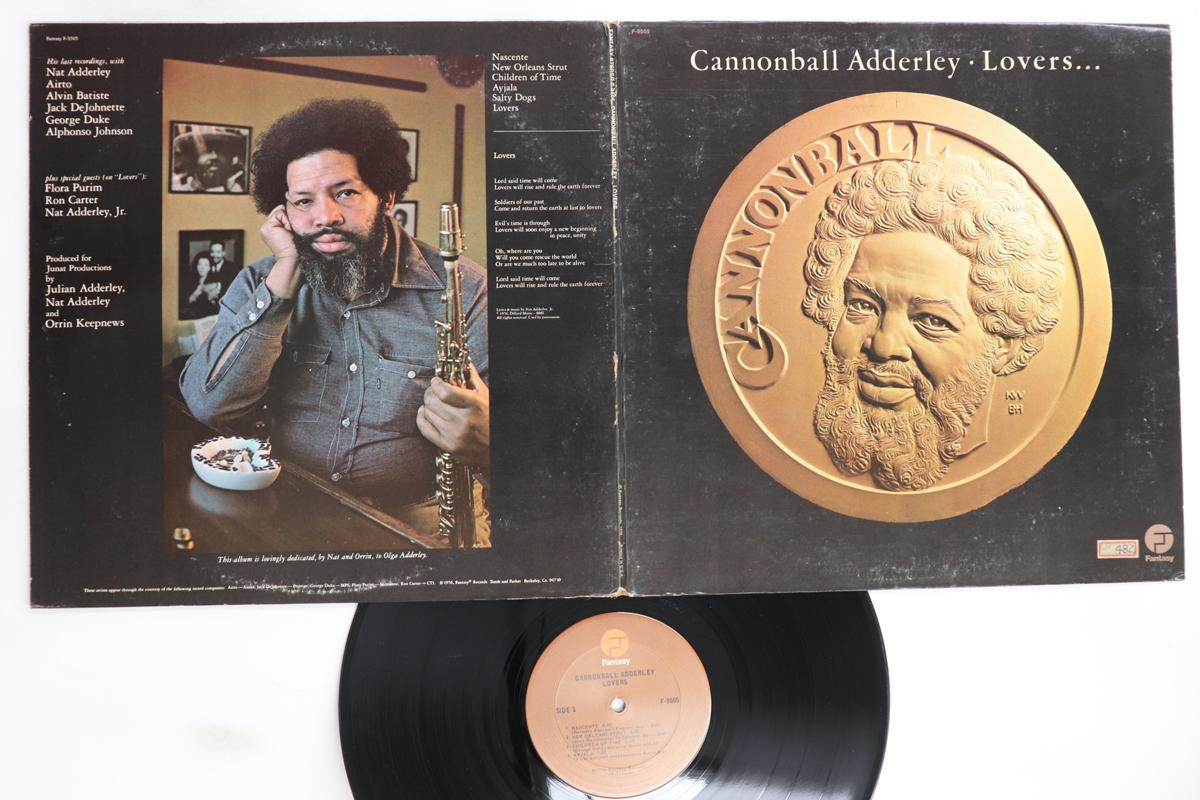 

LP Record CANNONBALL ADDERLEY - Cannonball Adderley F9505 LOVERS 1976 US Jazz Used