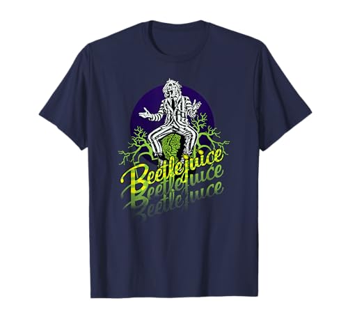Beetlejuice Cascade Stripe Suit T-Shirt