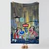TThe RRen Stimpy Show Throw Soft Warm Flannel Blanket Multiuse Throw for Bed Sofa Office Air Conditioning Nap Blanket