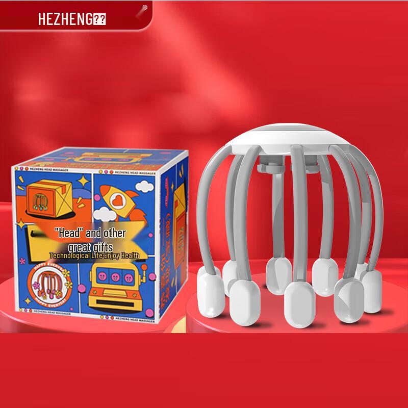 Hezheng Multi-dimensional Octopus Head Massager