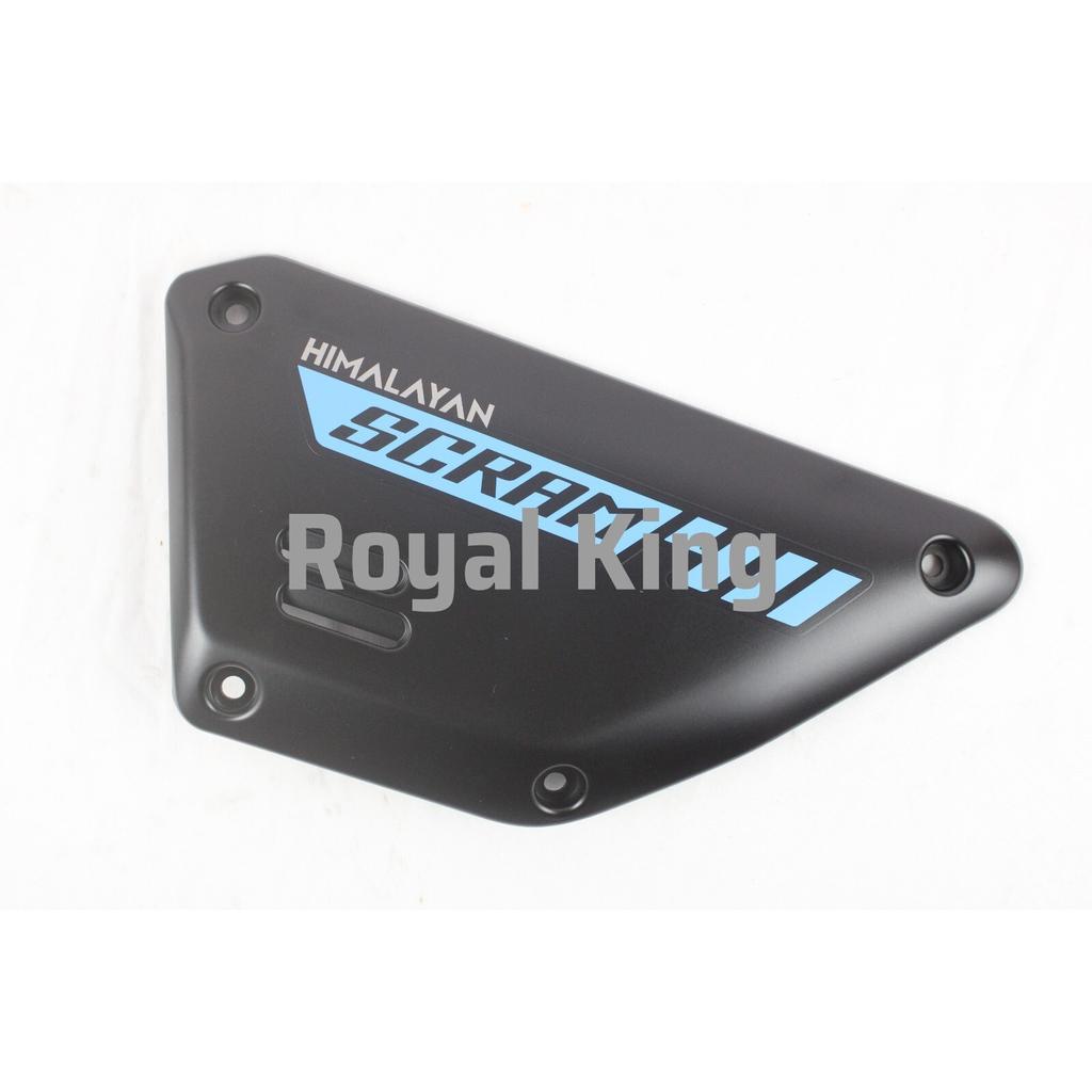 Royal Enfield "Graphite Blue Scram 411 Left Side Panel With Sticker"