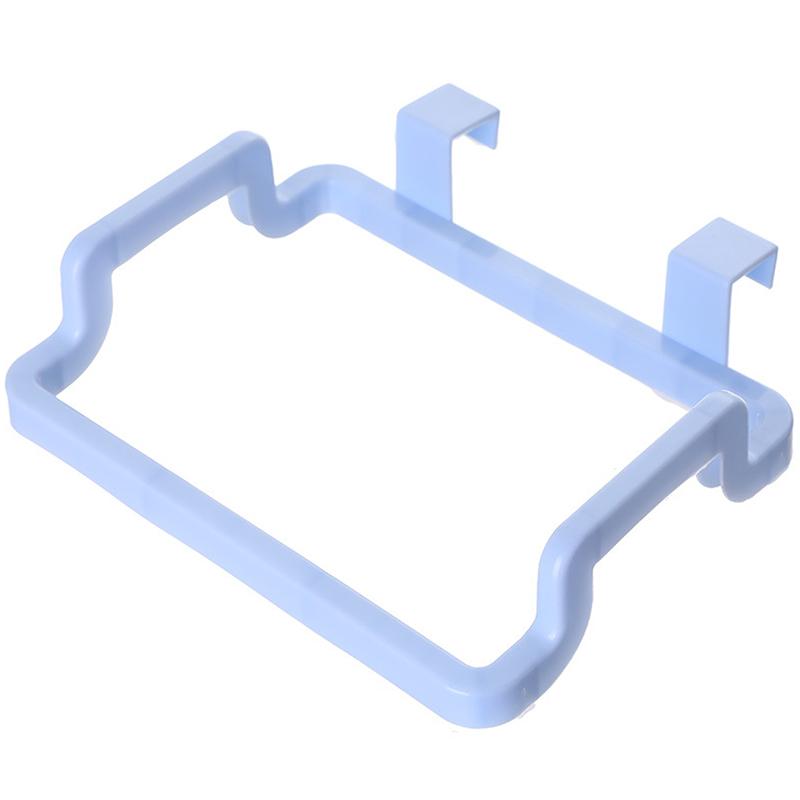 

Полка для мусора, держатель для мешка для мусора, дверца шкафа, задняя кухонная сумка для мусора, подвесной кухонный органайзер синий