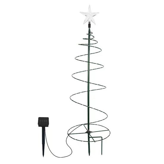 Solarna lampa ogrodowa LED Oświetlenie Dekoracyjne Odporna na Warunki Atmosferyczne Automatyczne Ładowanie Zasilana Solarnie Lampa Choinkowa Dekoracja Zewnętrzna