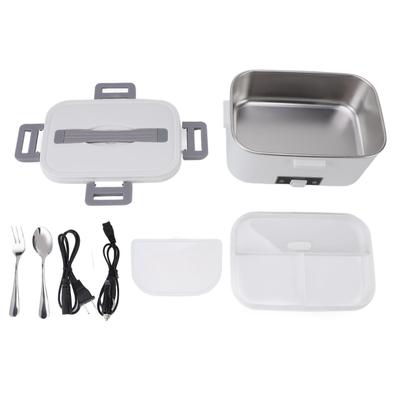 Electric Lunch Box 1.8L 360 Degree Circulation Heating SUS304 Liner Dishwasher Safe Portable Lunch