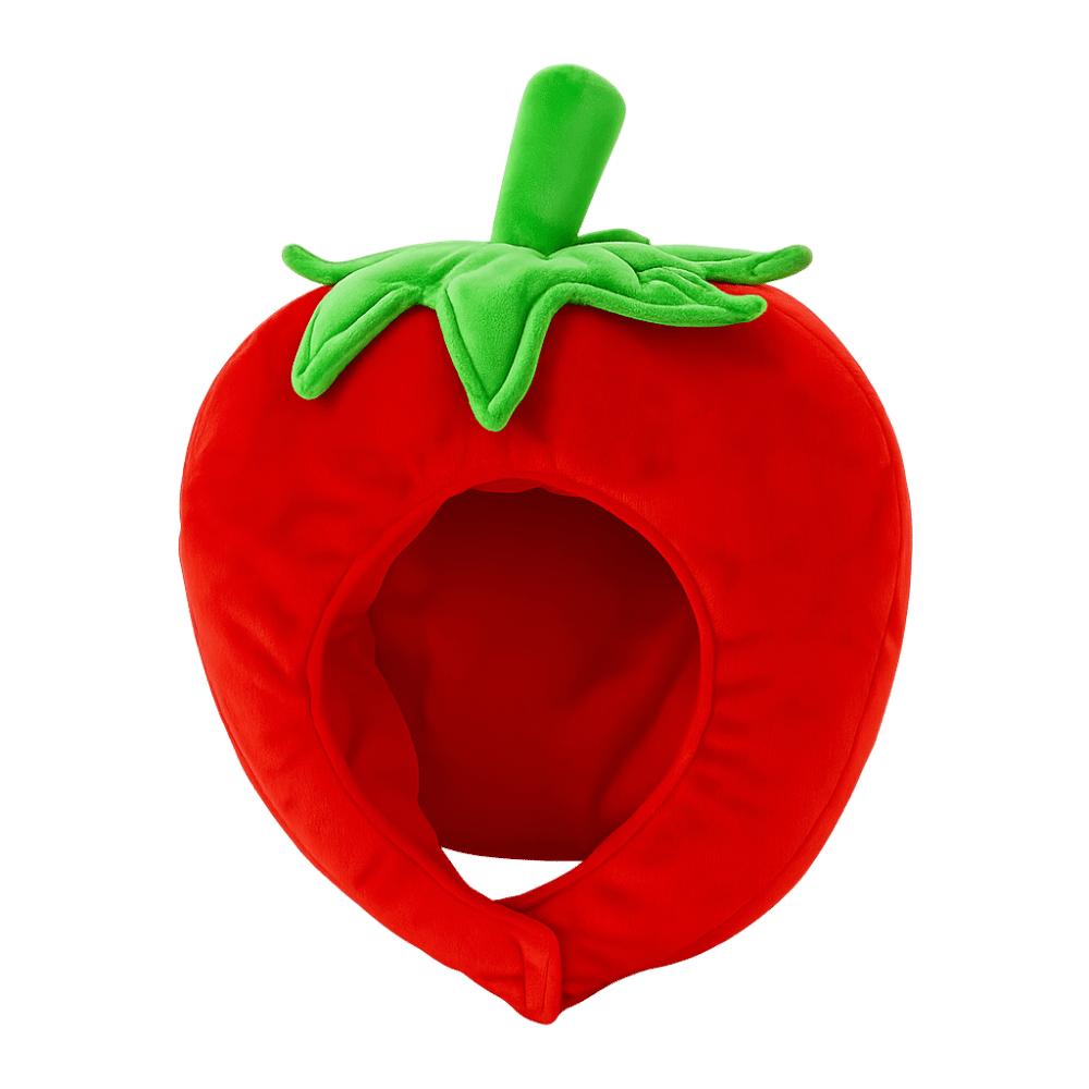 Soft Orange Hat Adjustable Strawberry Hat Cute Watermelon Hat  Unisex