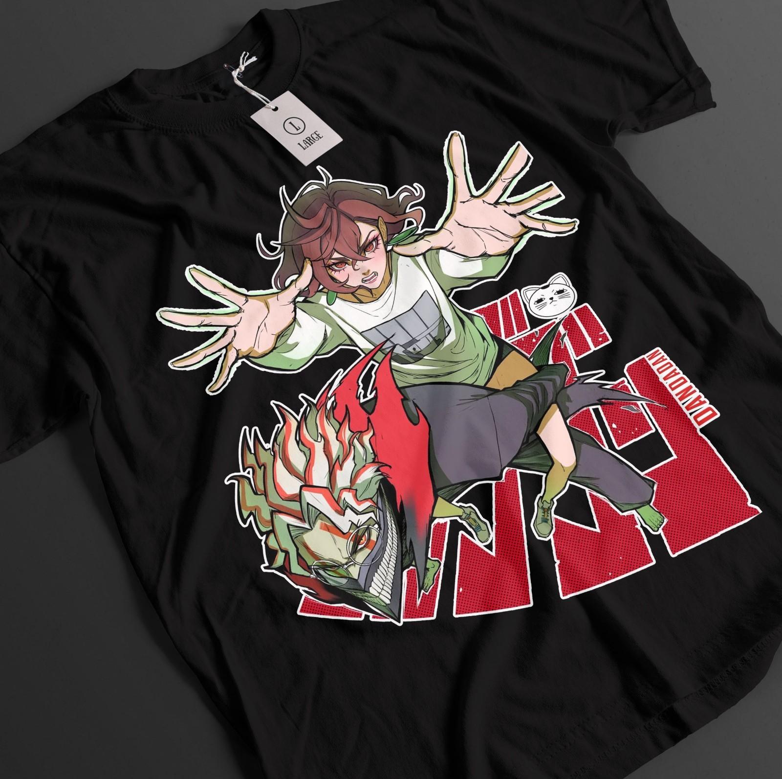 

Dandadan T-Shirt Mens Womens Tees Top Okarun Shirt Momo Seiko Ayase Top Aira Turbo Granny Unisex Tee XL