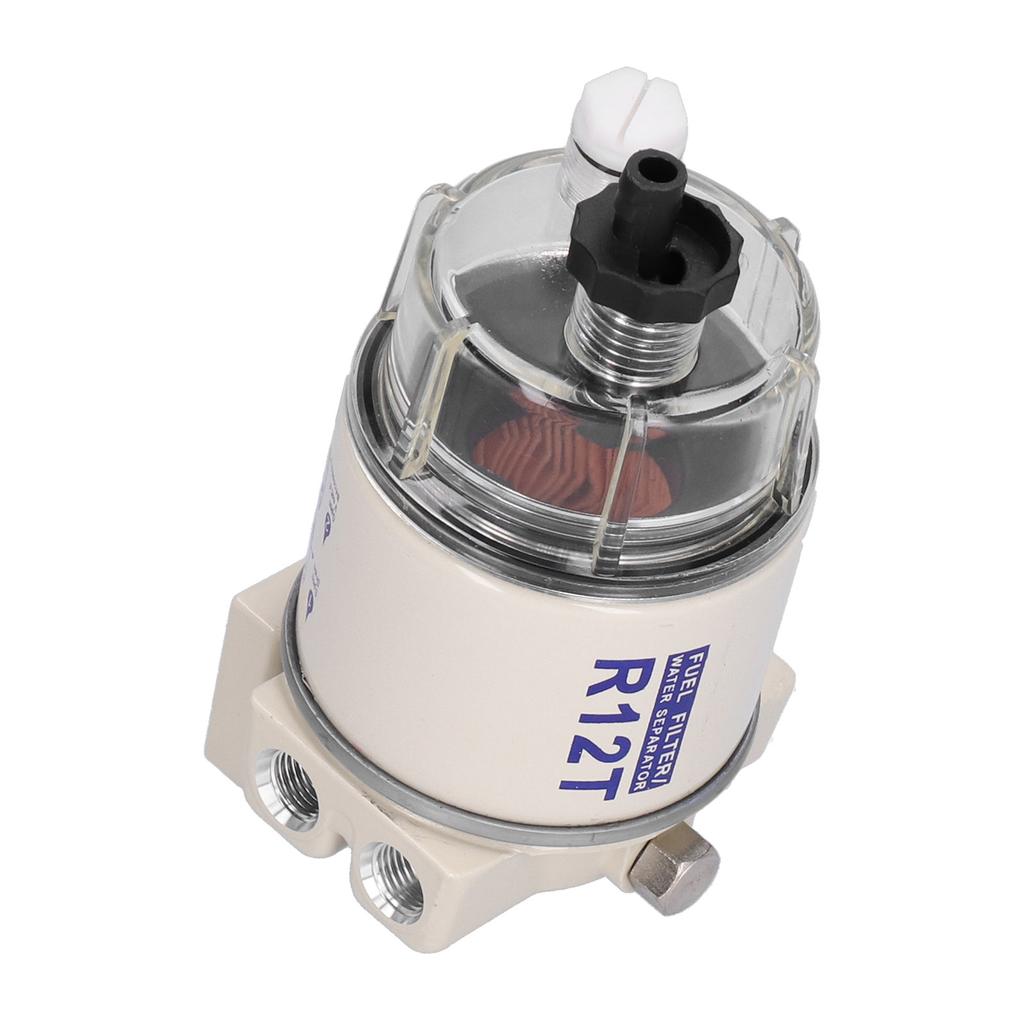 Filtru de combustibil marin SpinOn Separator de apă Debit 30GPH cu drenaj autoventilat Înlocuire R12T