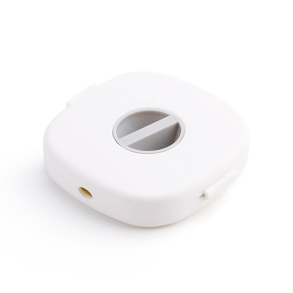 Small Retractable Cable Reel Data Cable Charging Wire Organiser Container for Easily Storage of Various Cord