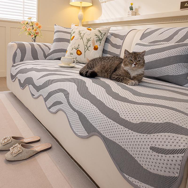 Cool  New Popular Sofa Cushion, High-End Summer Sofa, One-Piece Combination Sofa Cover Cushion