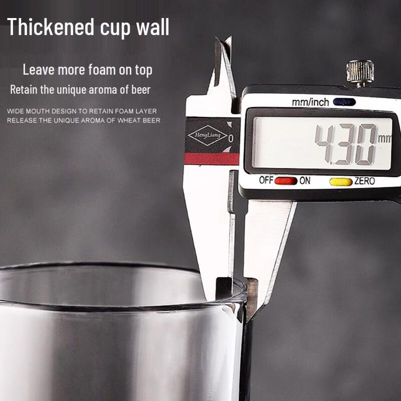 Langxi 360ml Draft Beer Mug Set