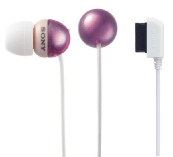 SONY EX33 Stereo Ear Receiver for Mobile Phones with au External Pink (Compatible Connector) (MDR-EX33AU/P)