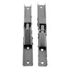 Hinges Folding Hinges Cold Rolled Steel Door Furniture Hinges Brackets Screws Self-Locking Silver Spring Folding Hinge