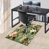 1 Stück Retro-Vogelmuster Extra groß Rutschfester Bodenteppich, Büro, Familie, Schlafzimmer, Großer Teppich Innenbereich Teppiche, Lebendige Farben-W205
