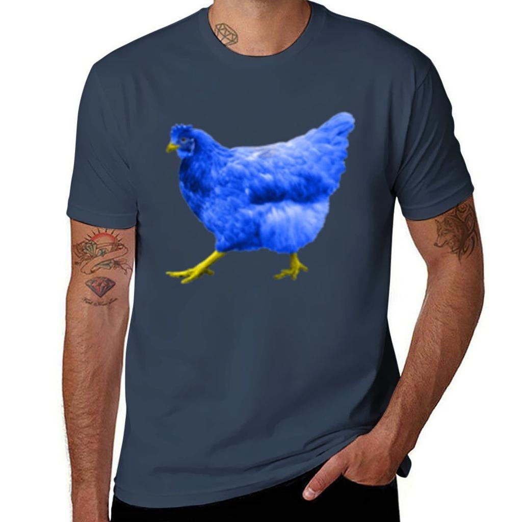 Blue Hen TShirt Street Style Casual Tee Shirt
