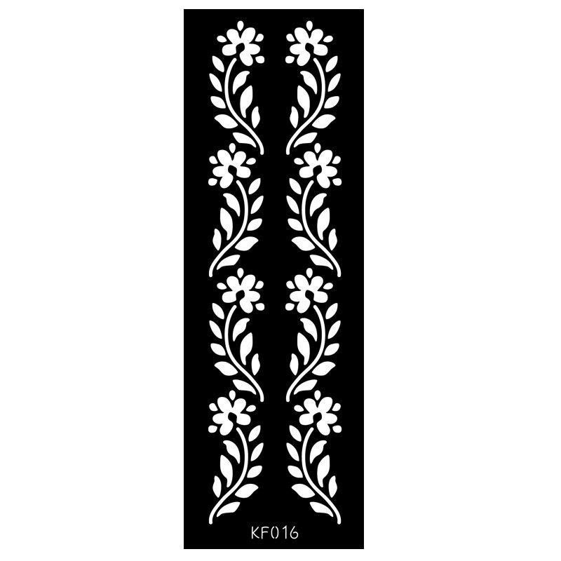 Pet Hollow Tattoo Template Juice Tattoo Sticker Template Ins Wind Flower Tattoo Sticker