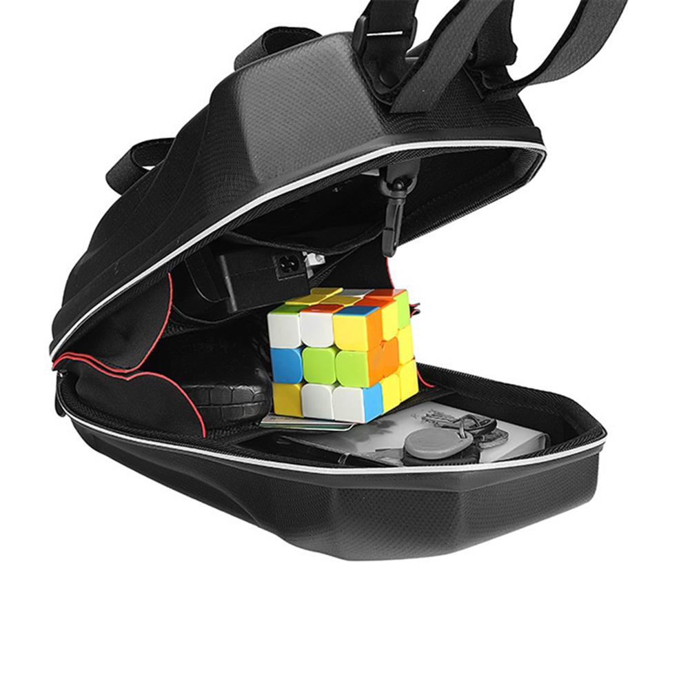 2-5L Electric Scooter Bag Scooter Skateboard Front Storage Bag Waterproof EVA Hard Shell Handlebar Hanging Bag for M365 Pro