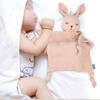 Cartoon Baby Cotton Gauze Blanket Rabbit Ears Newborn Sleeping Blanket  Children Comfort