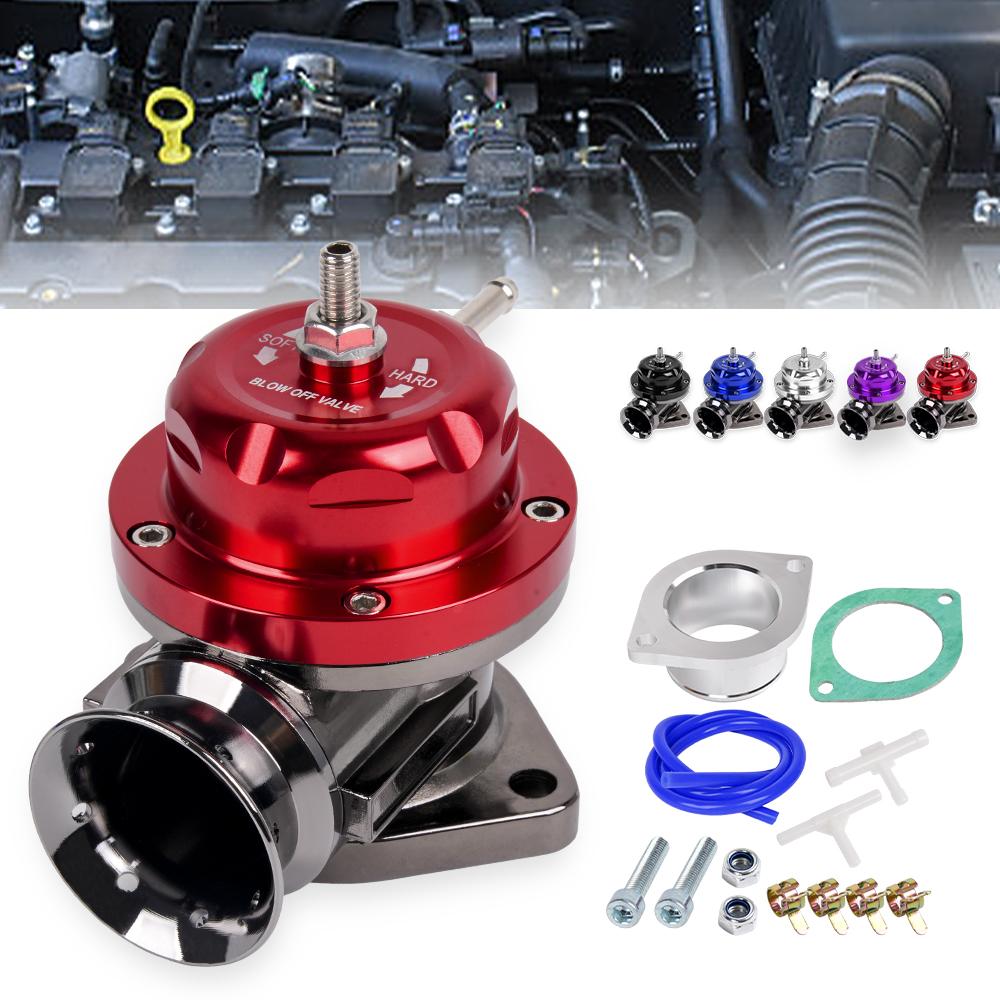 RASTP-Type-RS Blow Off Valve Adjustable 25psi BOV Blow Dump Adaptor with Flange Aluminum Alloy RS-BOV129