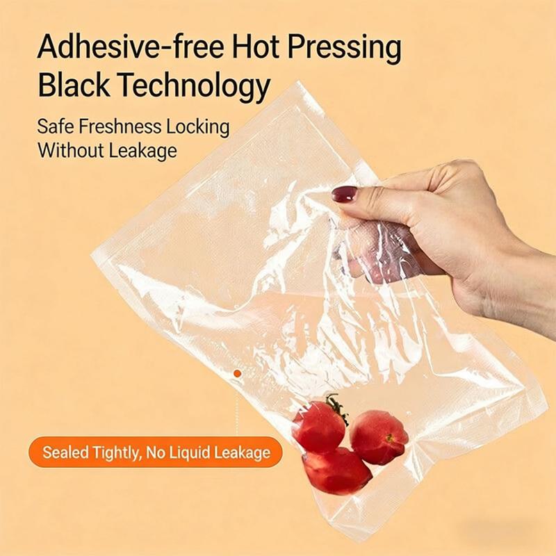 Vacuum Seal Bags Multipurpose Leakproof Food Storage Bags 100Pcs Household Fresh-Keeping Seal Bag
