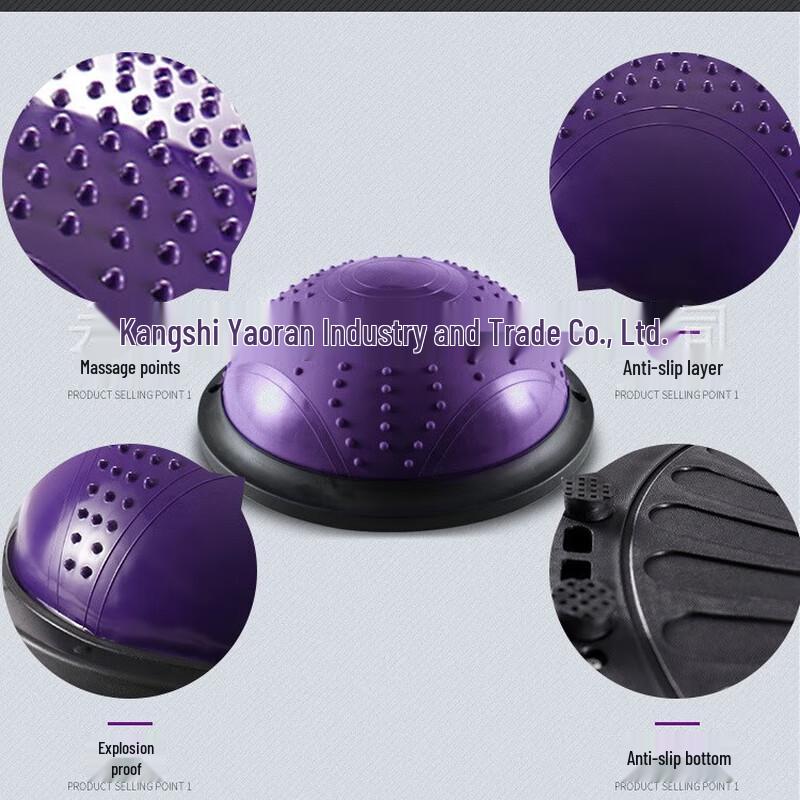 Anti-Burst Yoga Balance Ball with Massage Points