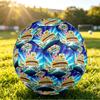 Size 5 Football SpongeBob Football Pattern, Wear‑Resistant Soccer Ball for Match Training Daily Sports Play