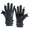 Women's Winter Cycling Fleece Flip-Top Gloves