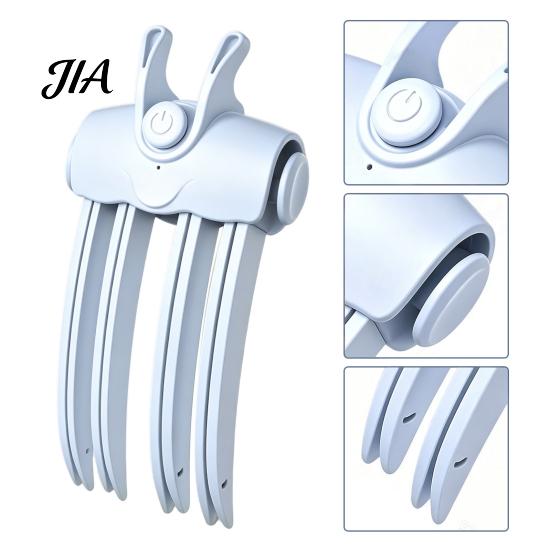 Gift for Women Hair Styling 2Pcs Heated Volume Clip, Electric Root Volumizer Crimper, 3 Minute Lifting Daily Tool Comb Flat Hair, Dual Temperature USB