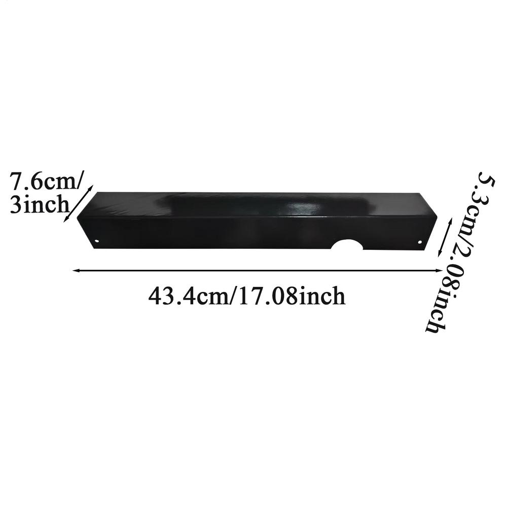 Grill Heat Plates Stainless Steel BBQ Heat Shield Plates Lightweight Barbecue Replacement Part Non-Stick Flame Tamer Burner
