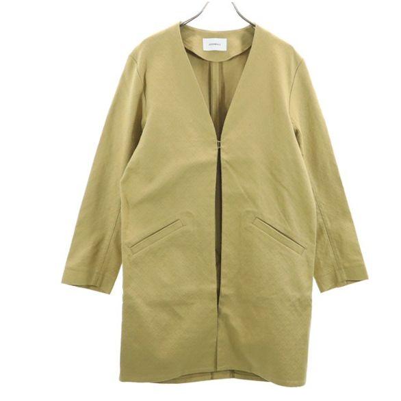 unused Johnbull Jacquard coat L beige Dobby Men's Used