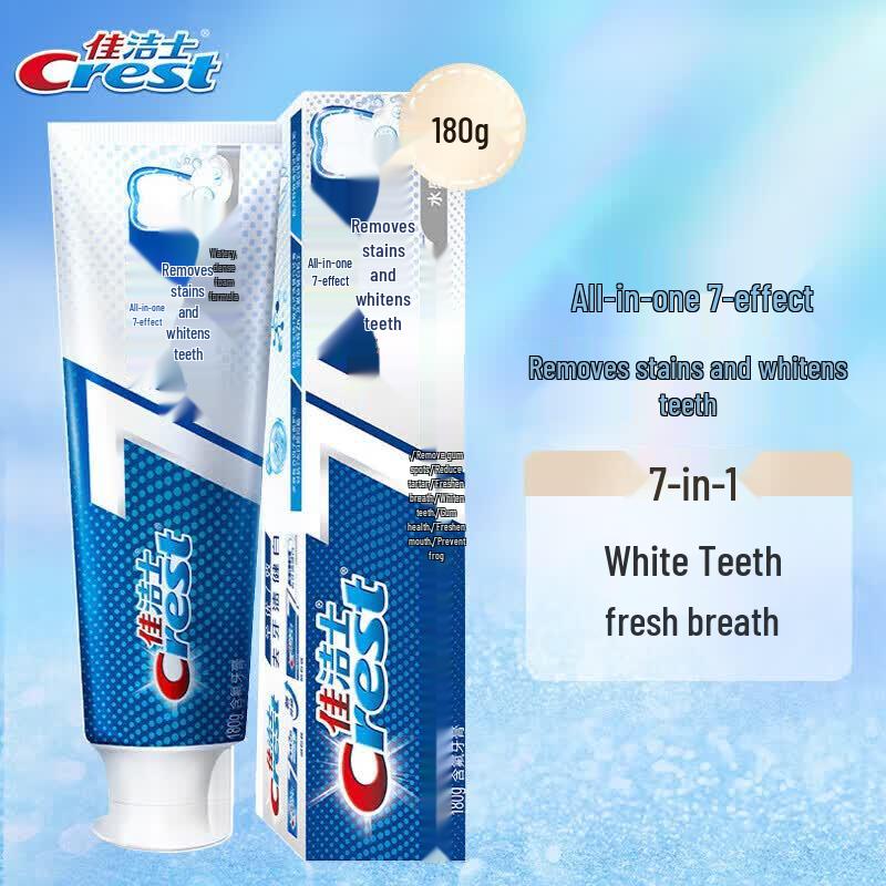 

Crest 7-in-1 Whitening & Fresh Breath Toothpaste