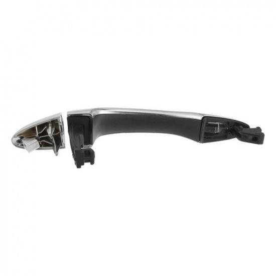 Rear Right Side Car Exterior Door Handle ONE for Kia Sportage Silver Tone