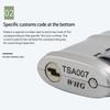 TSA Zinc Alloy Customs Password Lock Combination Lock for Travel Luggage Suitcase Anti-theft Code Padlock Customs Code Lock