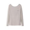 PEACEBIRD Women's Relaxed Fit Long Sleeve Knit T-Shirt